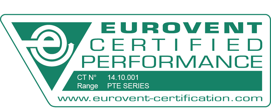 Eurovent certification PTE